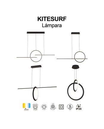***OFER/DES*** KITESURF NERGO * LÁMPARA 48W